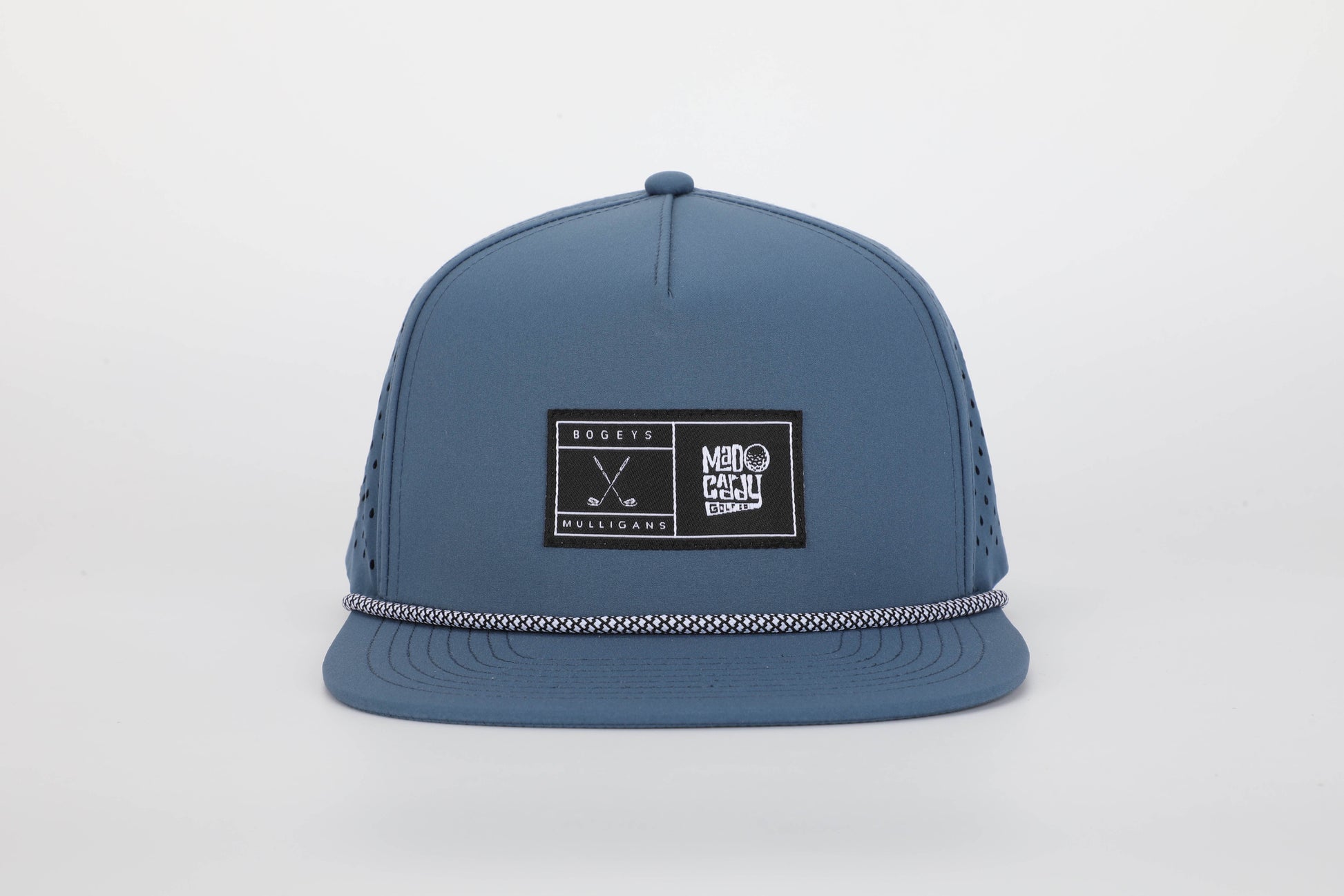 Bogeys x Mulligans Hat - | Blue Golf Navy Mad Caddy