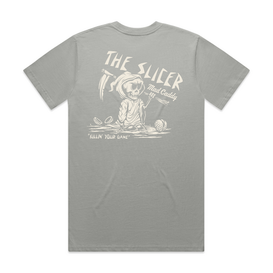 The Slicer Tee - Storm Gray - Mad Caddy Golf Co.