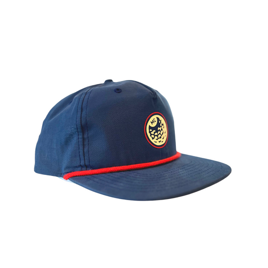 Mad Caddy Rope Hat - Red/Blue - Mad Caddy Golf Co.