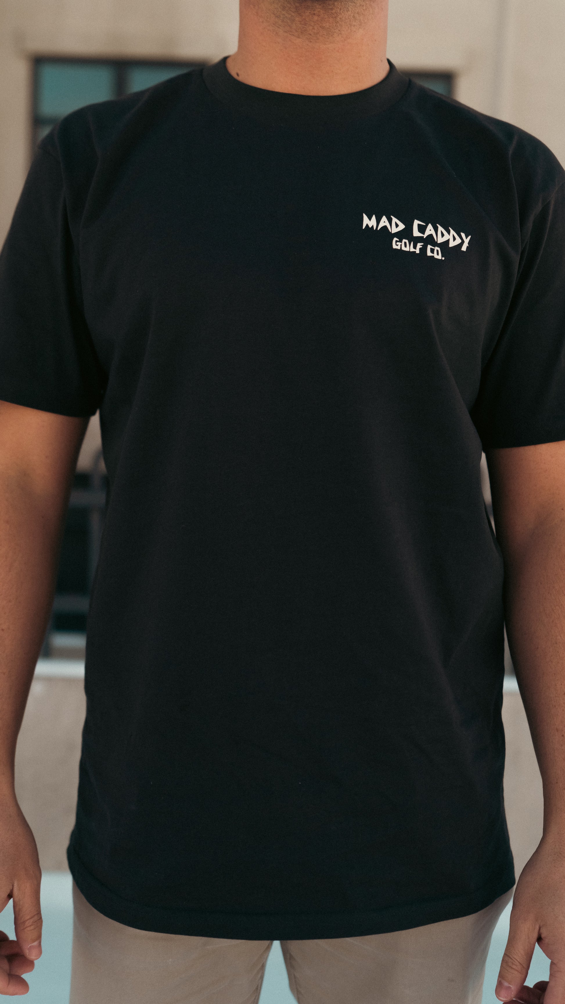 The Slicer Tee - Charcoal - Mad Caddy Golf Co.
