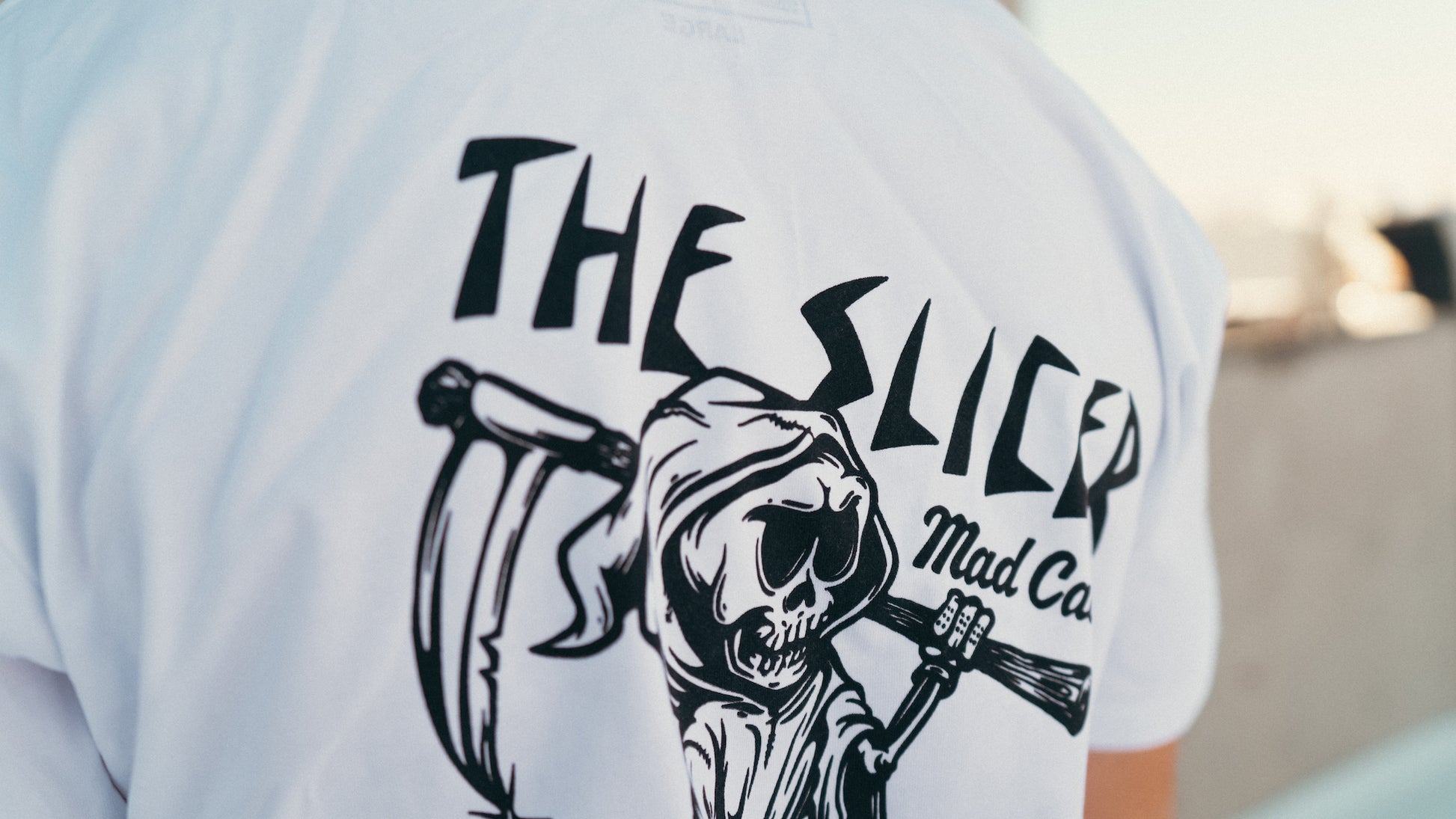 The Slicer Tee - White - Mad Caddy Golf Co.