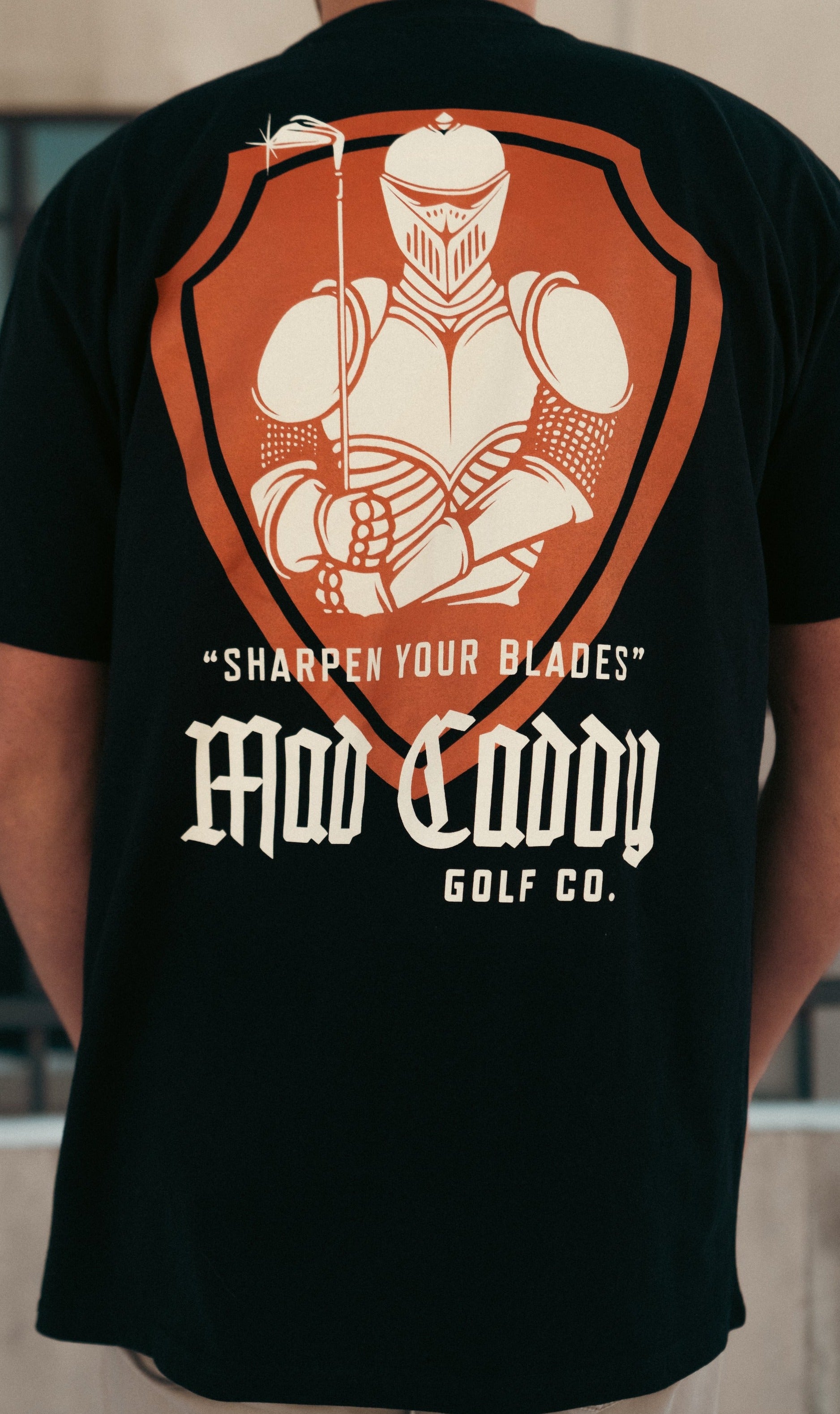 Madcaddygolf Pirate Tee - Black 3X-Large